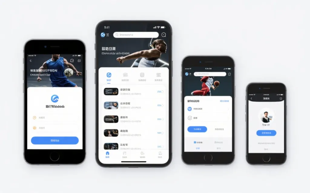 多终端界面适配效果图