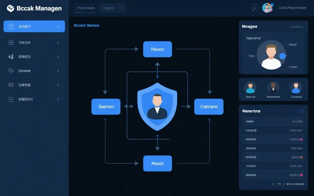 后台管理系统流程,安全、智能化界面